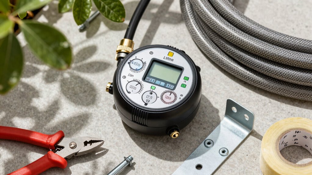 diy irrigation timer installation