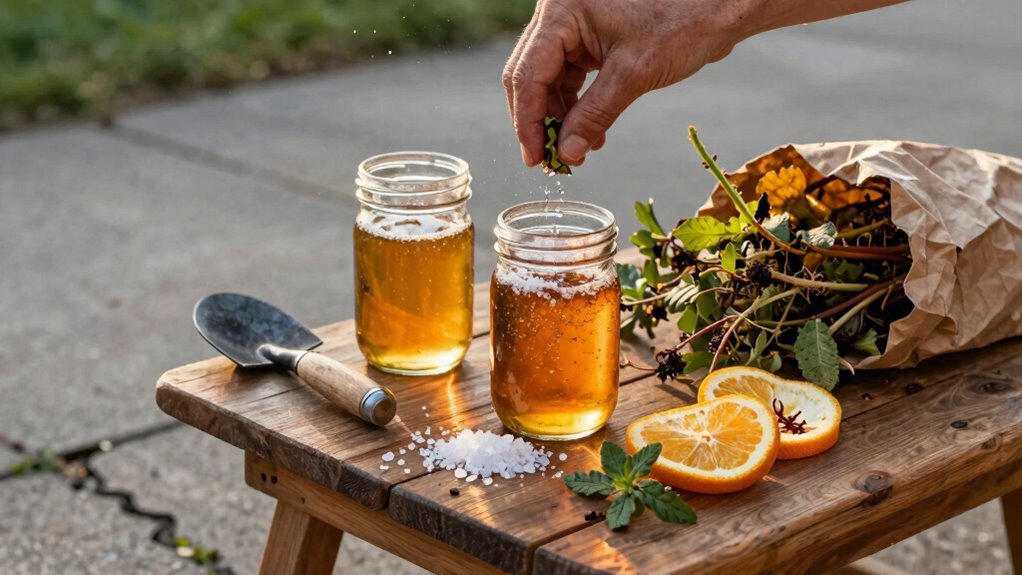 diy natural herbicide solutions