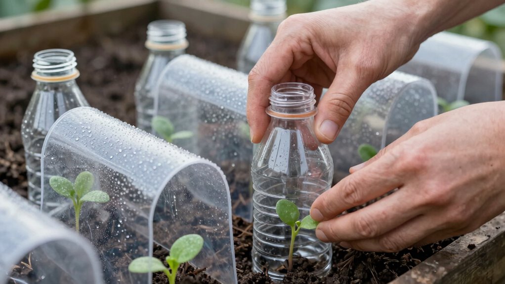 diy plastic bottle cloches