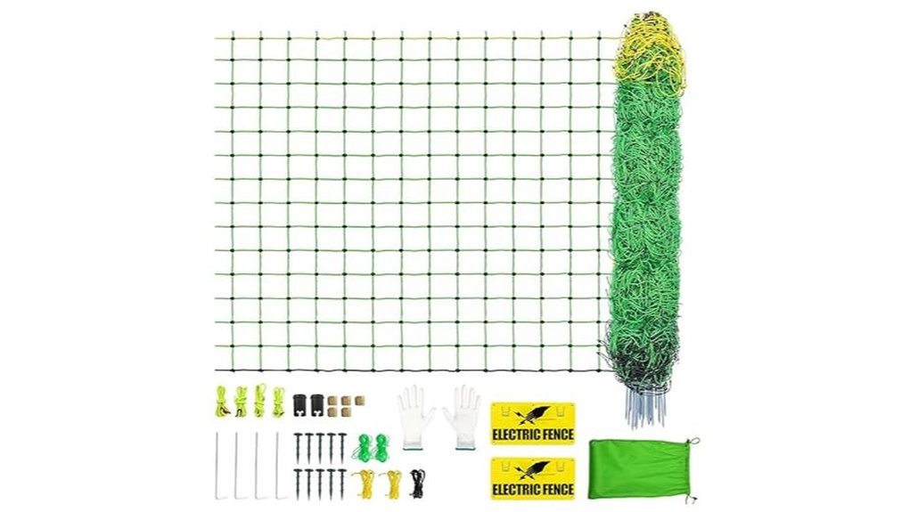 double barbed electric fencing