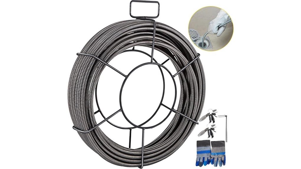 drain cleaning cable kit
