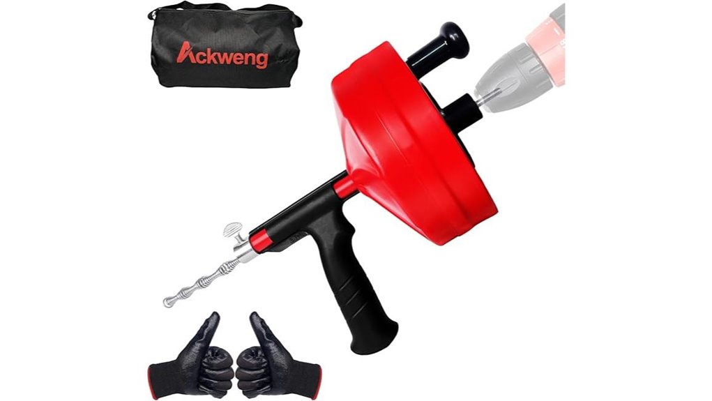 drain cleaning tool attachment