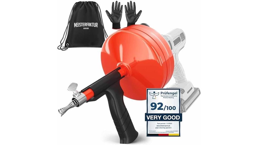 drill attachment for plumbing