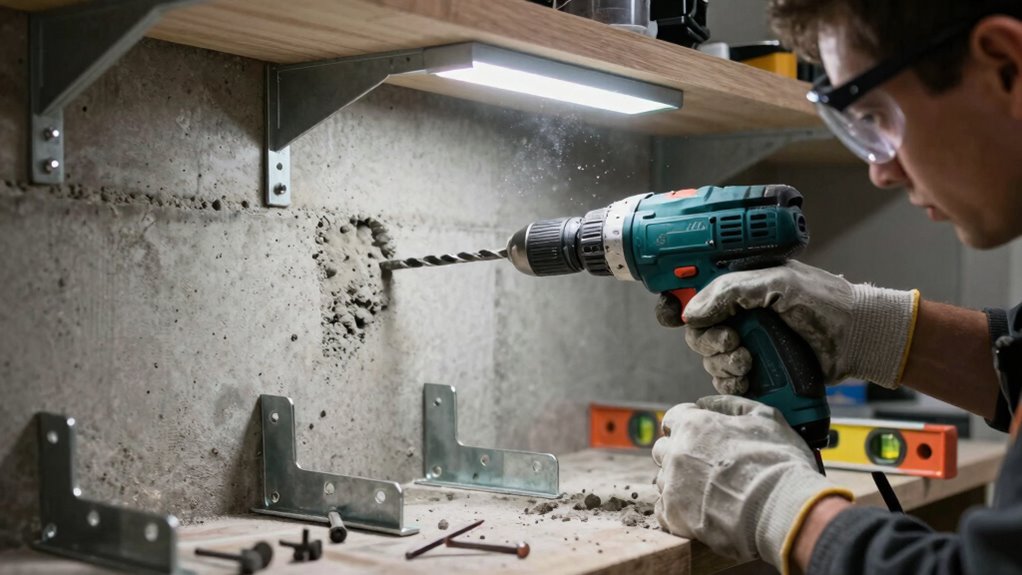 drill holes without cracking