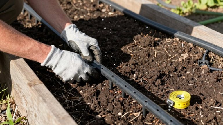 drip irrigation system installation