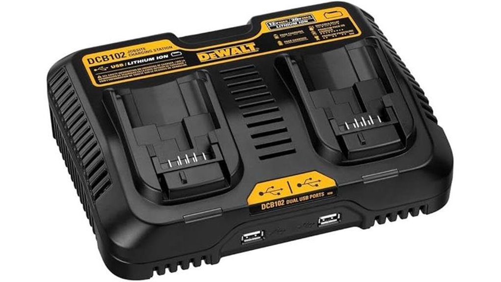 dual battery charger usb