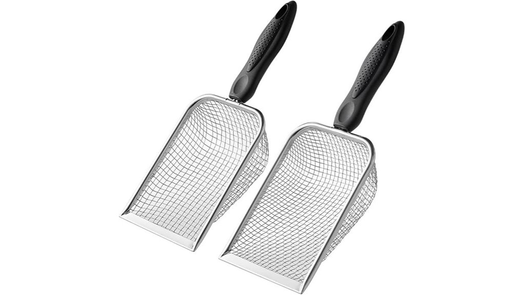 dual mesh soil sifters