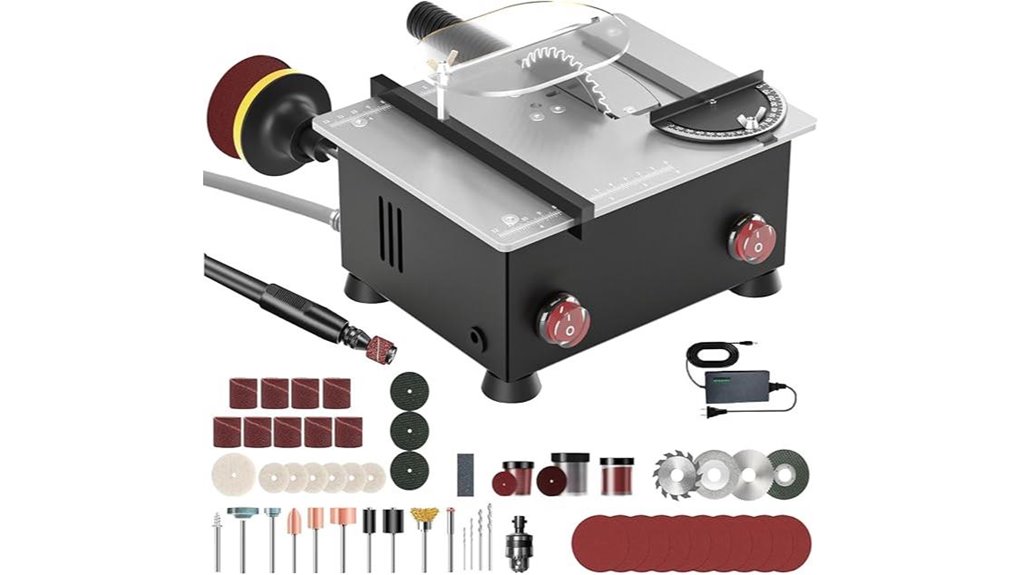 dual motor adjustable saw