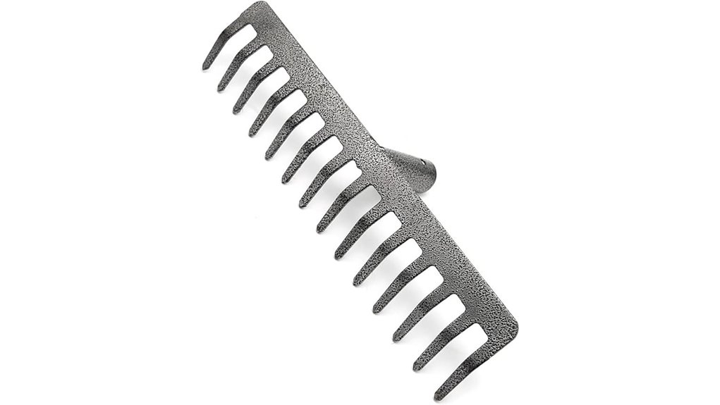 durable 14 tine rake head
