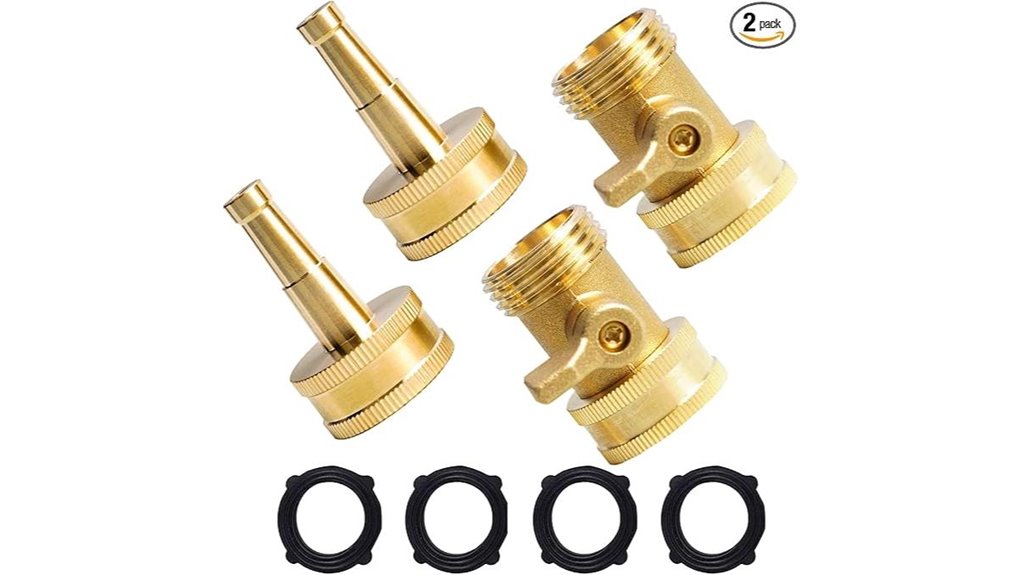durable brass hose nozzle