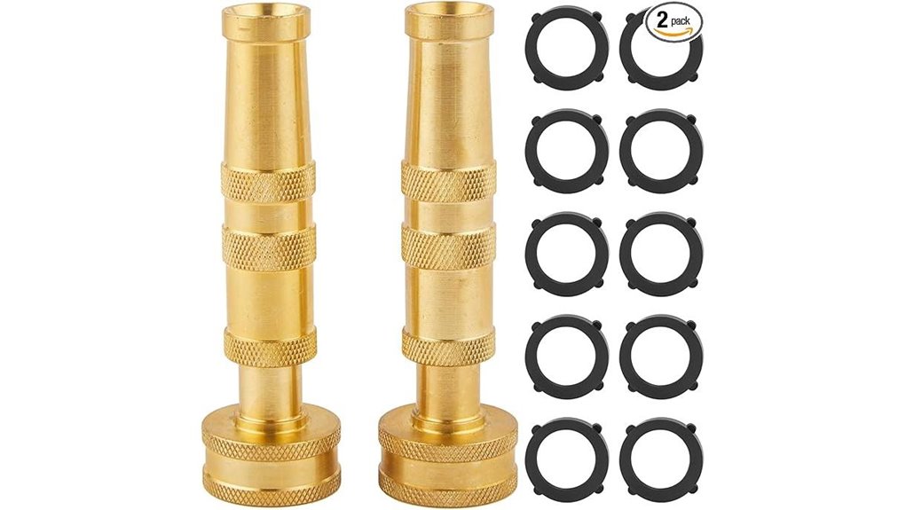 durable brass hose nozzles