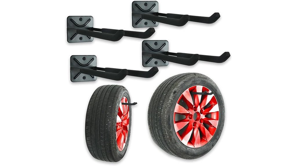 durable garage tire storage