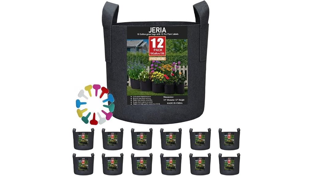 durable grow bags with handles