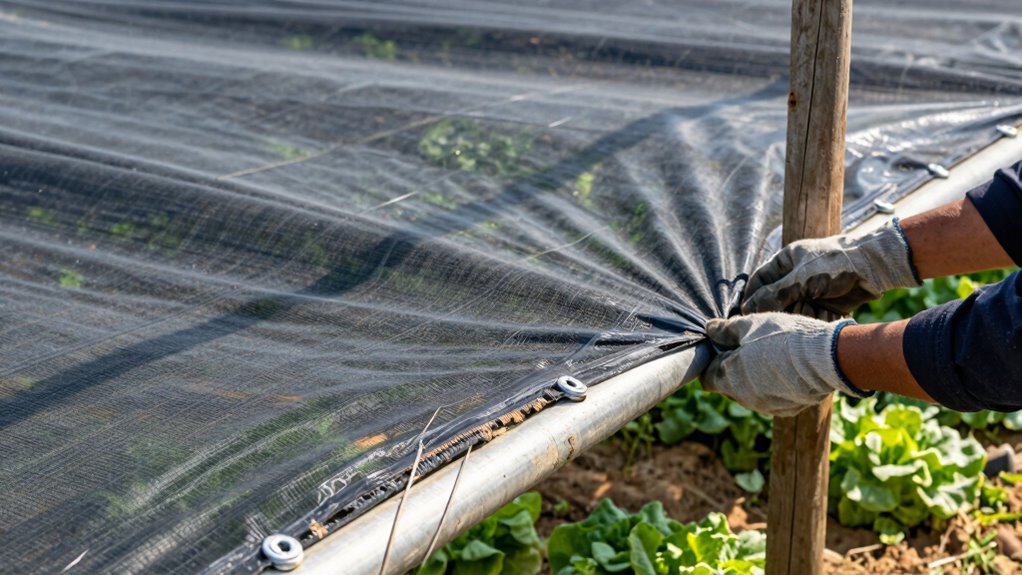 durable shade netting materials