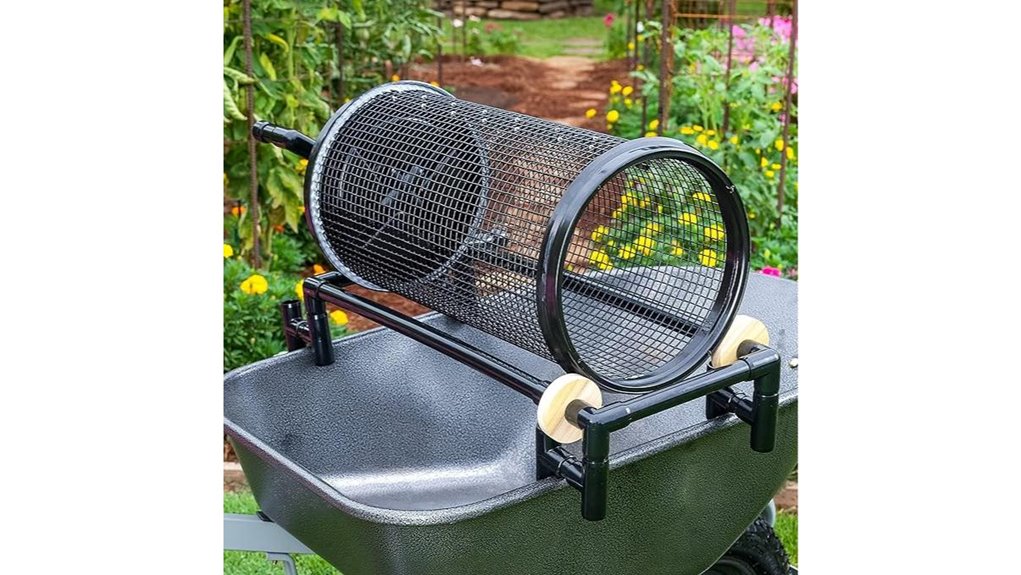 durable sifter with wheels