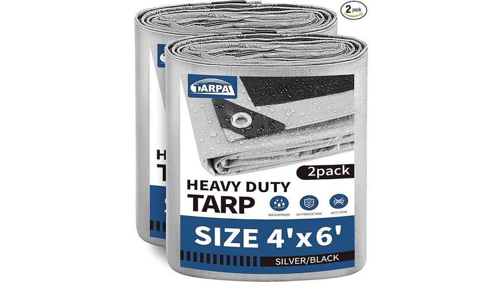 durable tarps versatile size