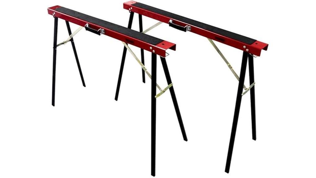 durable twin pack sawhorses