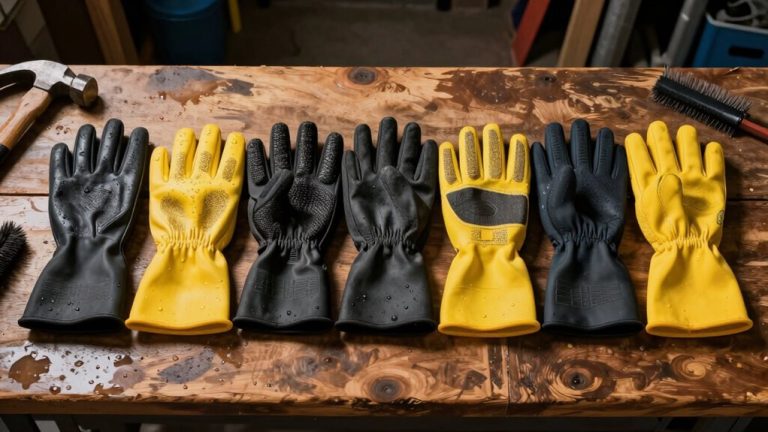 durable waterproof work gloves