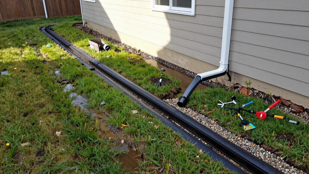 easy low cost drainage solutions
