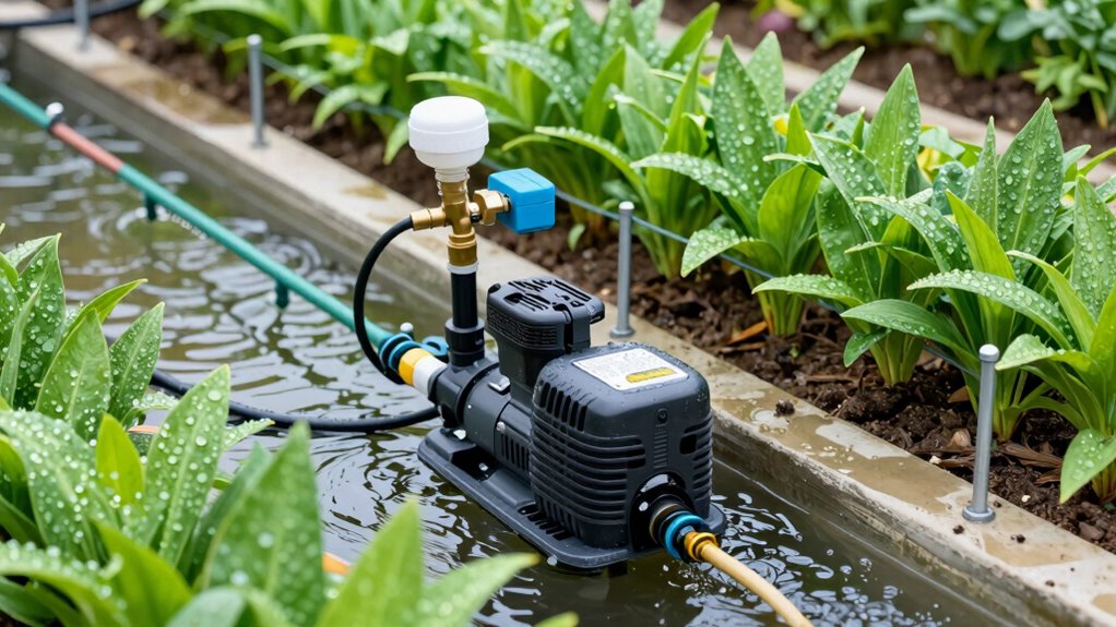 efficient garden watering system