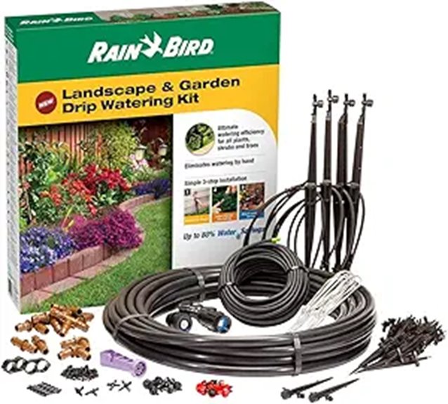efficient garden watering system