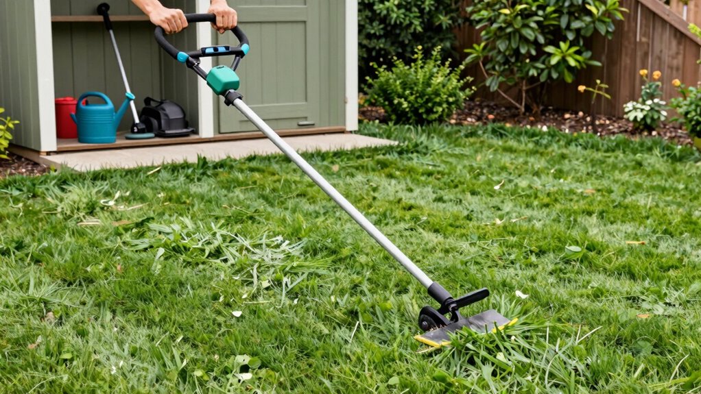 efficient lawn maintenance tools