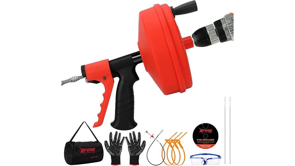 efficient plumbing drain cleaner