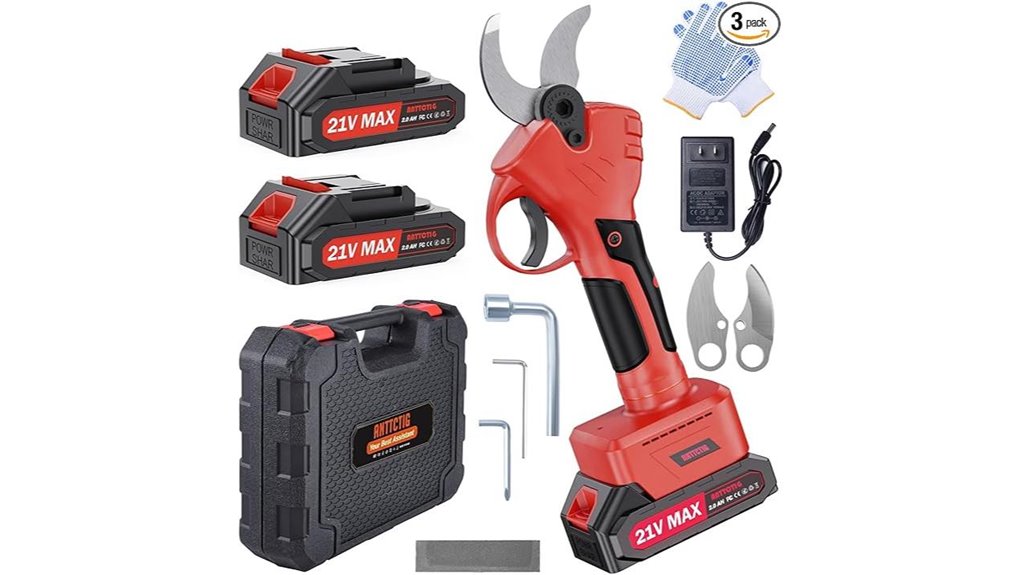 electric pruning shears set