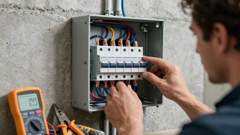 electrical panel and surge protection