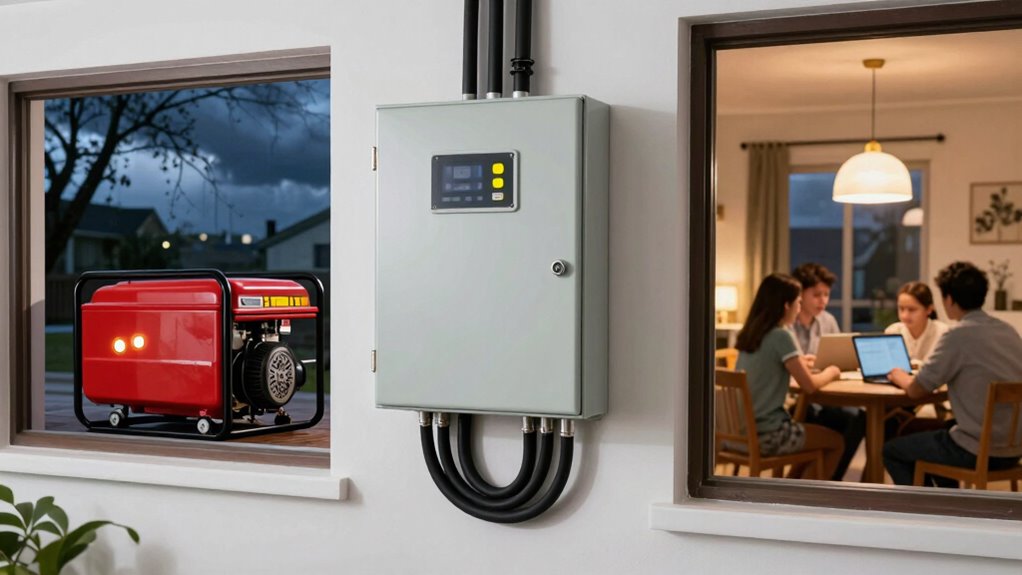 emergency power ensures safety