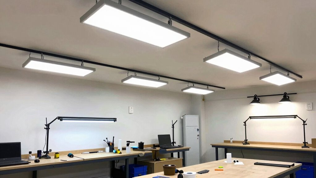 energy efficient workshop lighting options