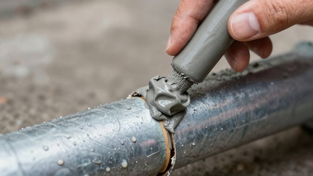 epoxy putty temporary solution