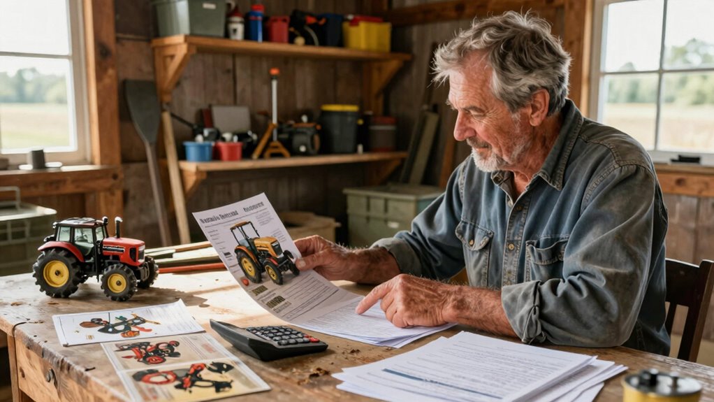equipment budgeting for farming
