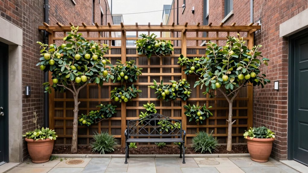 espalier fruit tree gardening
