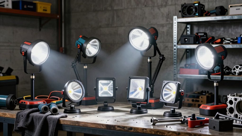 essential garage work lighting