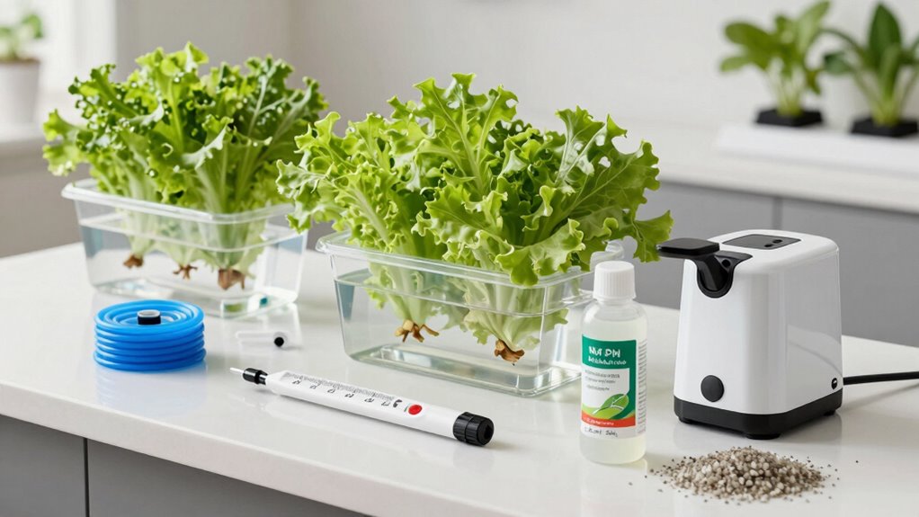 essential hydroponic gardening supplies