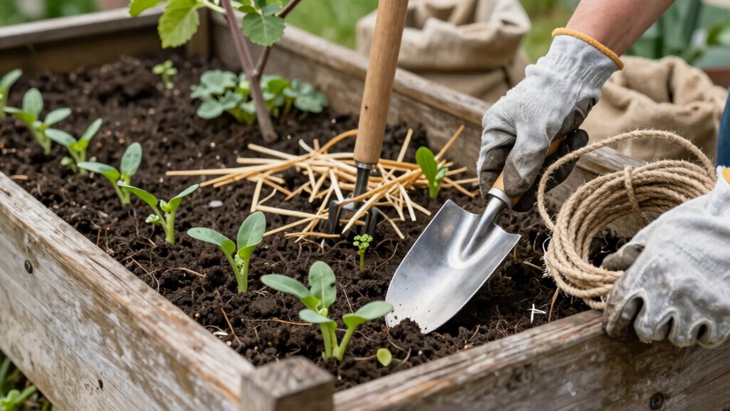 essential weeding and mulching