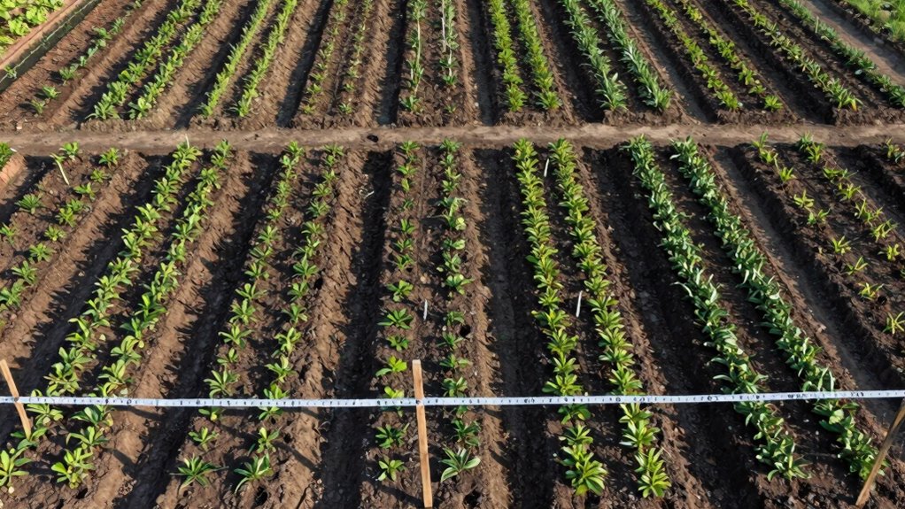 evaluate spacing and soil