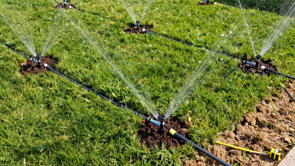 evaluate sprinkler system feasibility