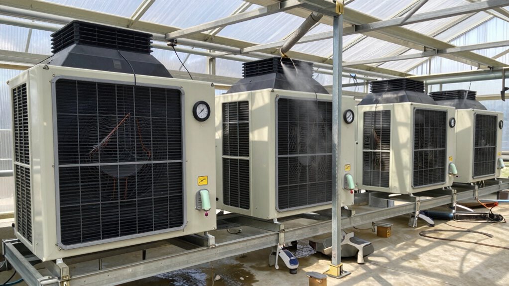 evaporative cooling system installation