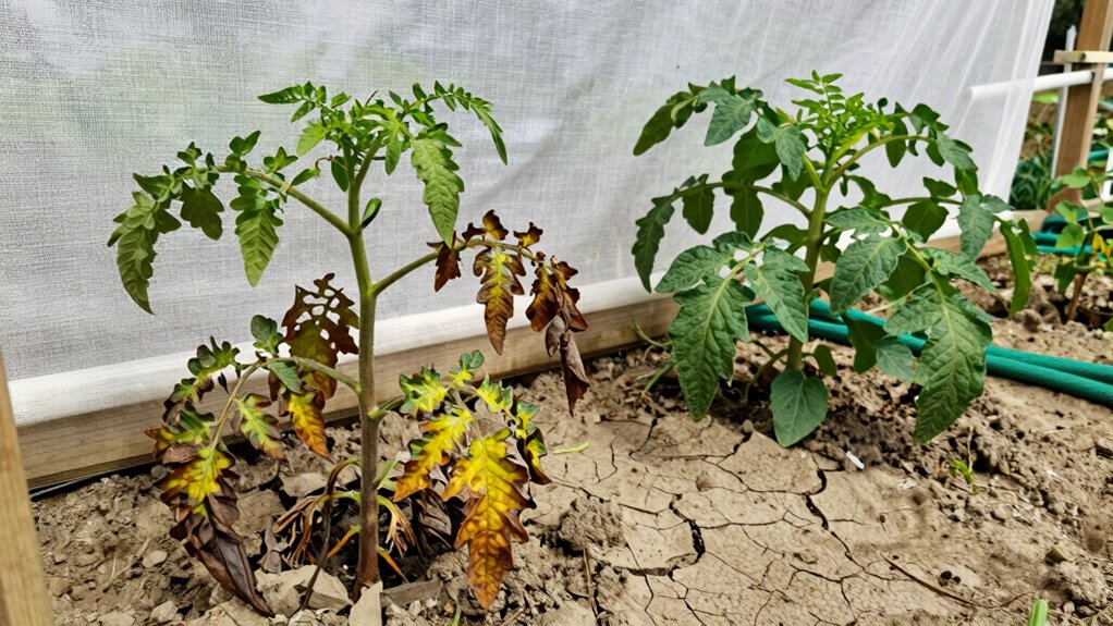 excessive sunlight harms plants