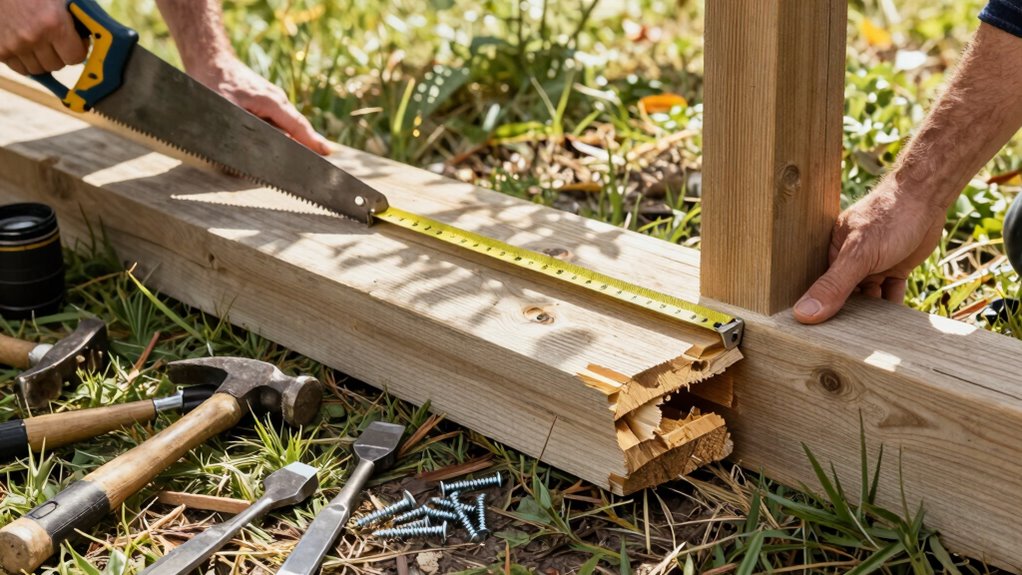 fence repair tools needed
