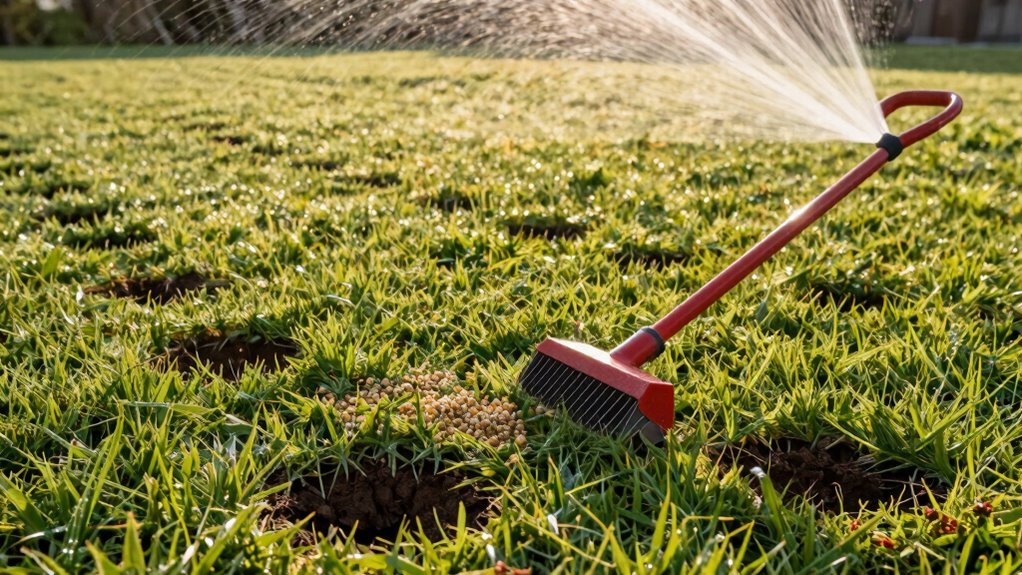 fertilize and water immediately