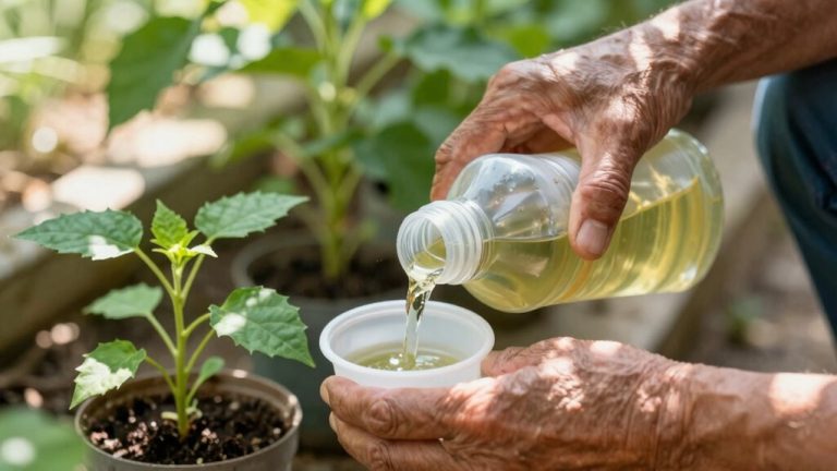fertilize plants with caution