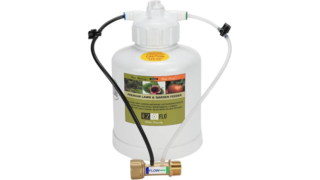 fertilizer injector system gallon