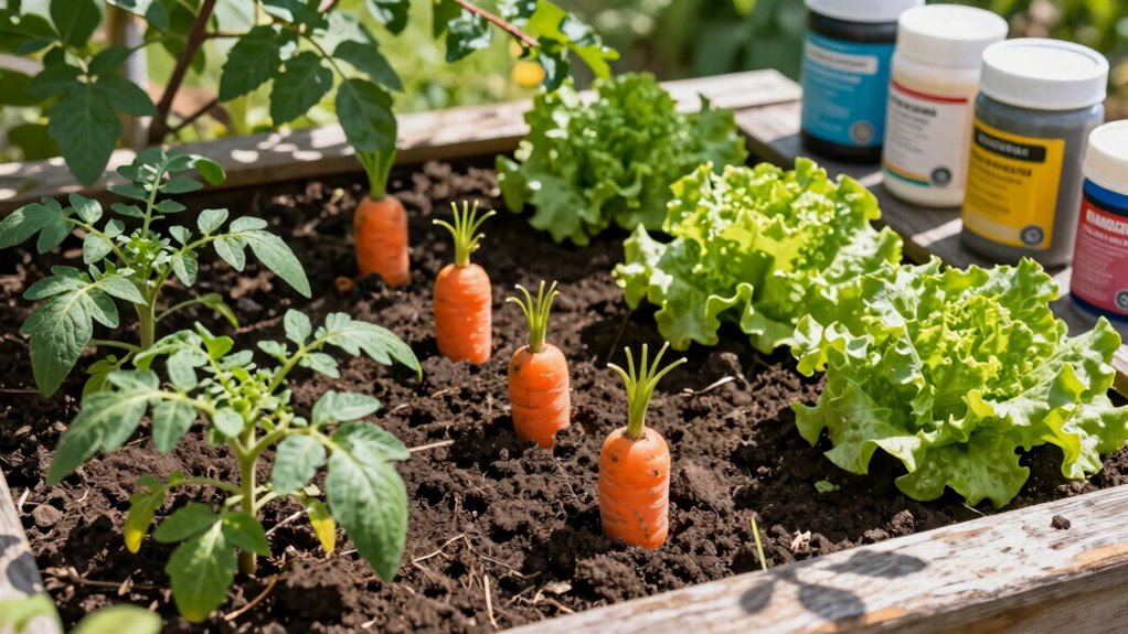 fertilizer match for vegetables