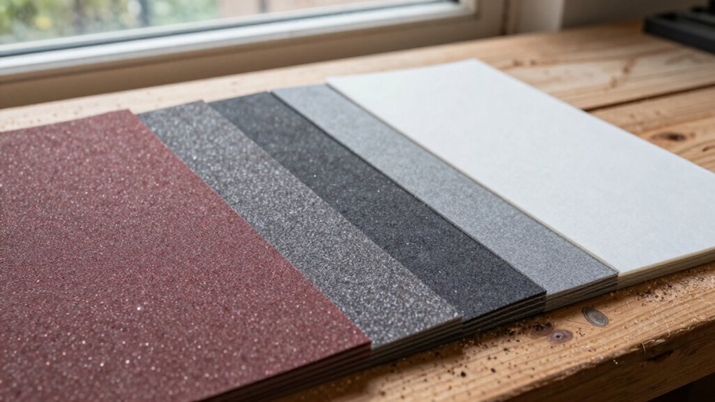 fine grit sandpaper prep