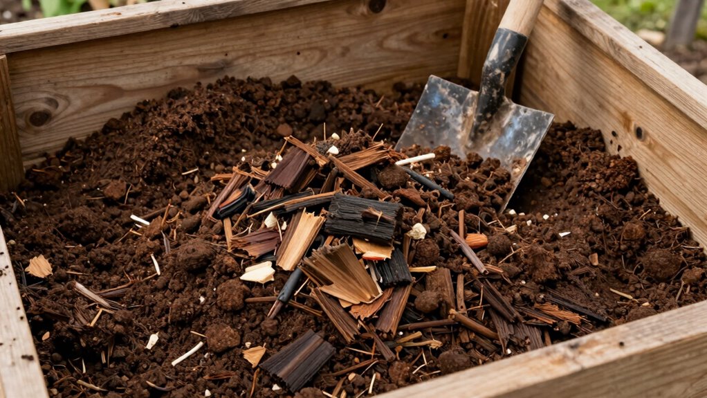 finished compost indicates readiness