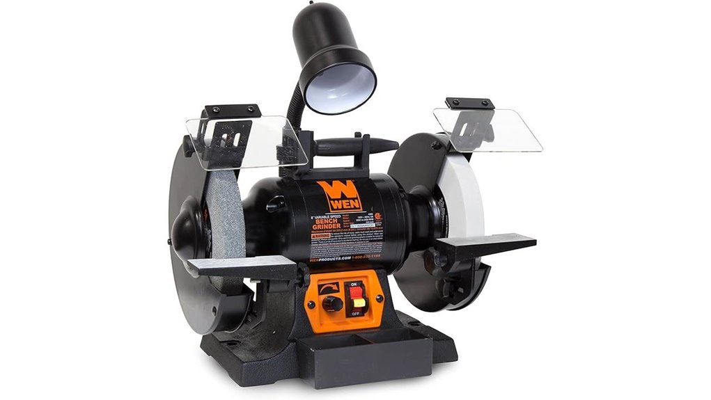 flexible light bench grinder