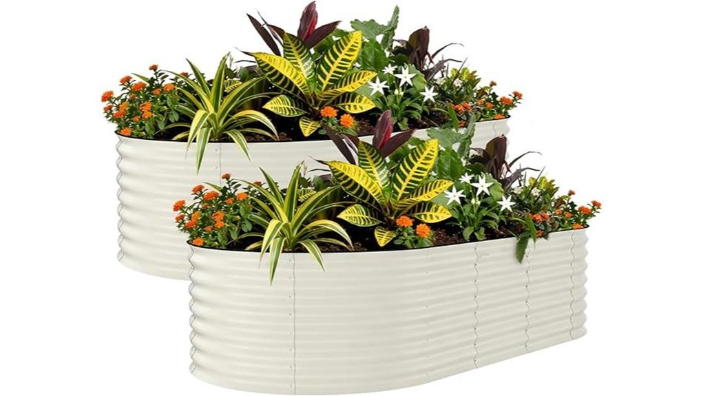 galvanized raised garden beds